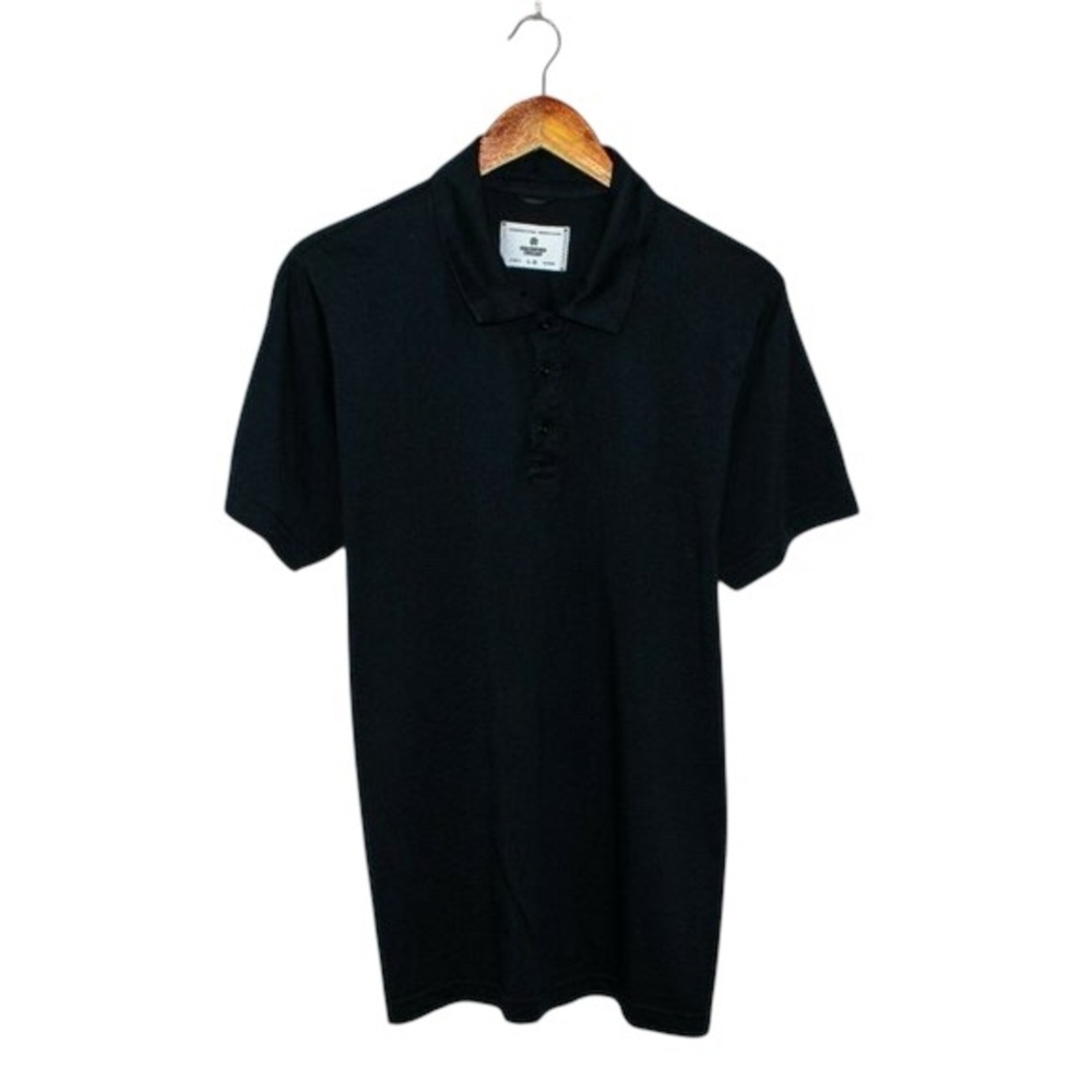REIGNING CHAMP Men's Short Sleeve Polo Shirt Sz M Pima Cotton